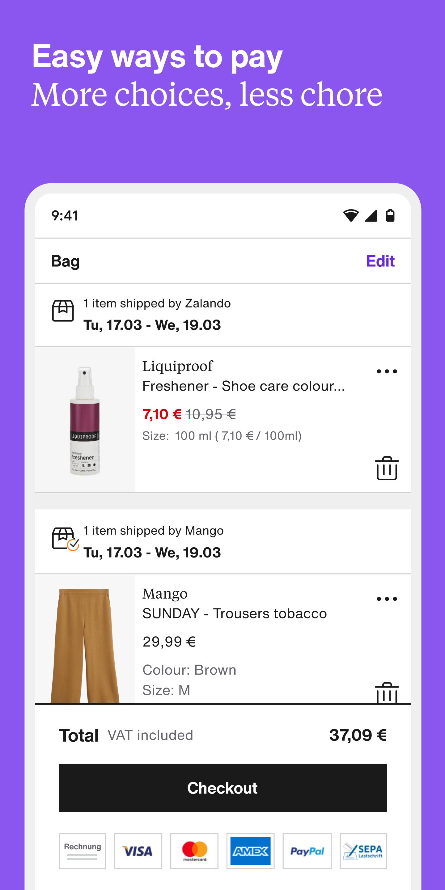 Zalando – fashion, inspiration & online shopping 4.69.2 Screenshot 8