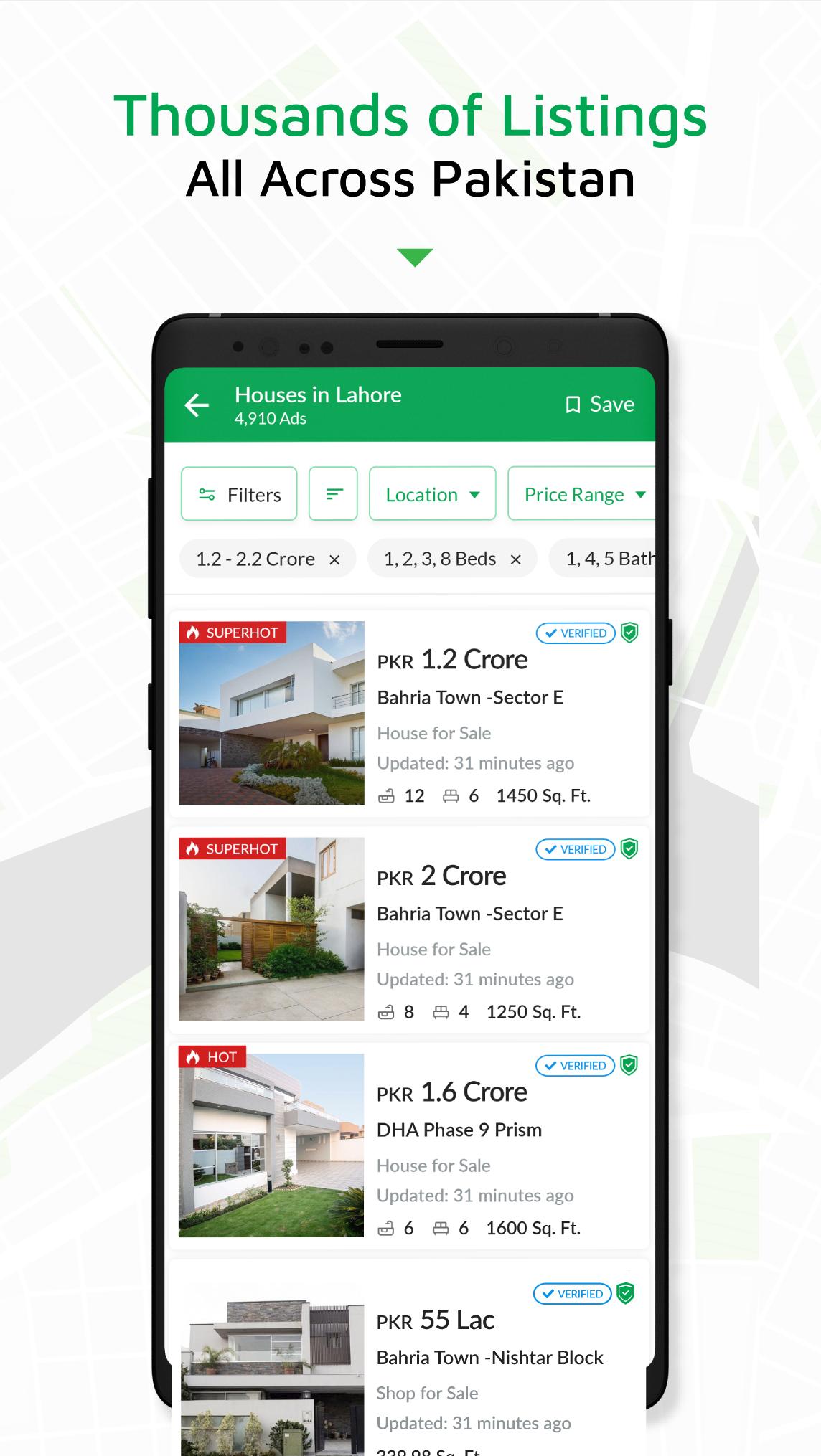 Zameen No.1 Property Search and Real Estate App 3.6.8.1 Screenshot 3