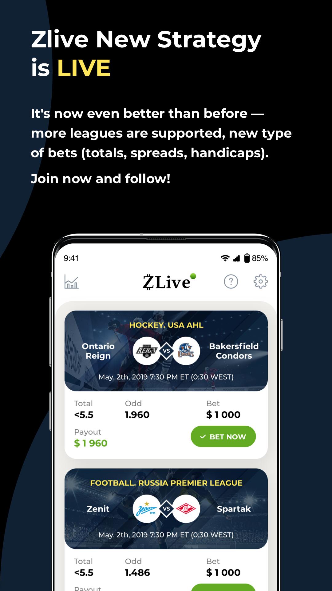 ZLive Live Betting Bot 2.2 Screenshot 4