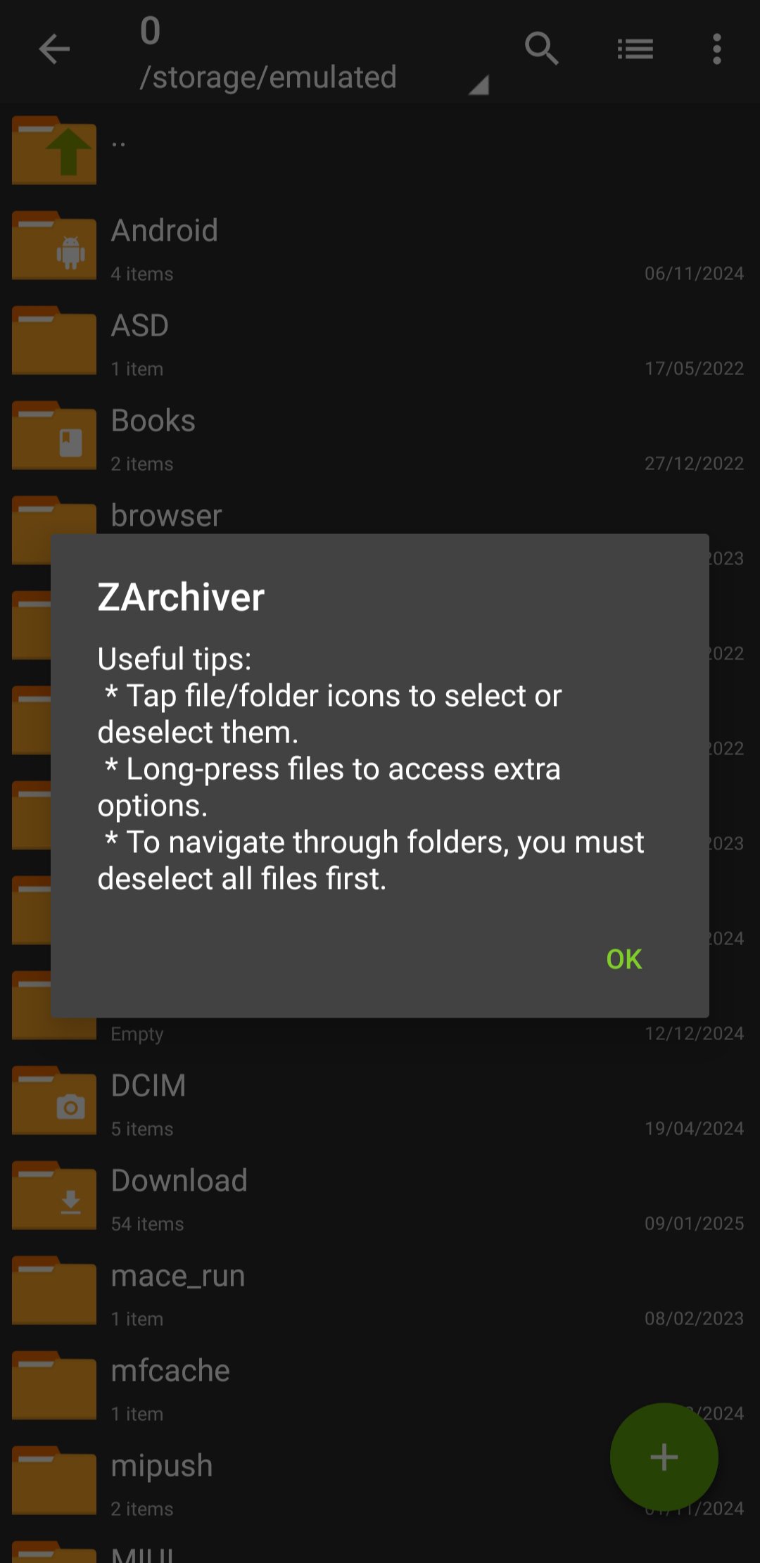 ZArchiver 1.0.10 Screenshot 2