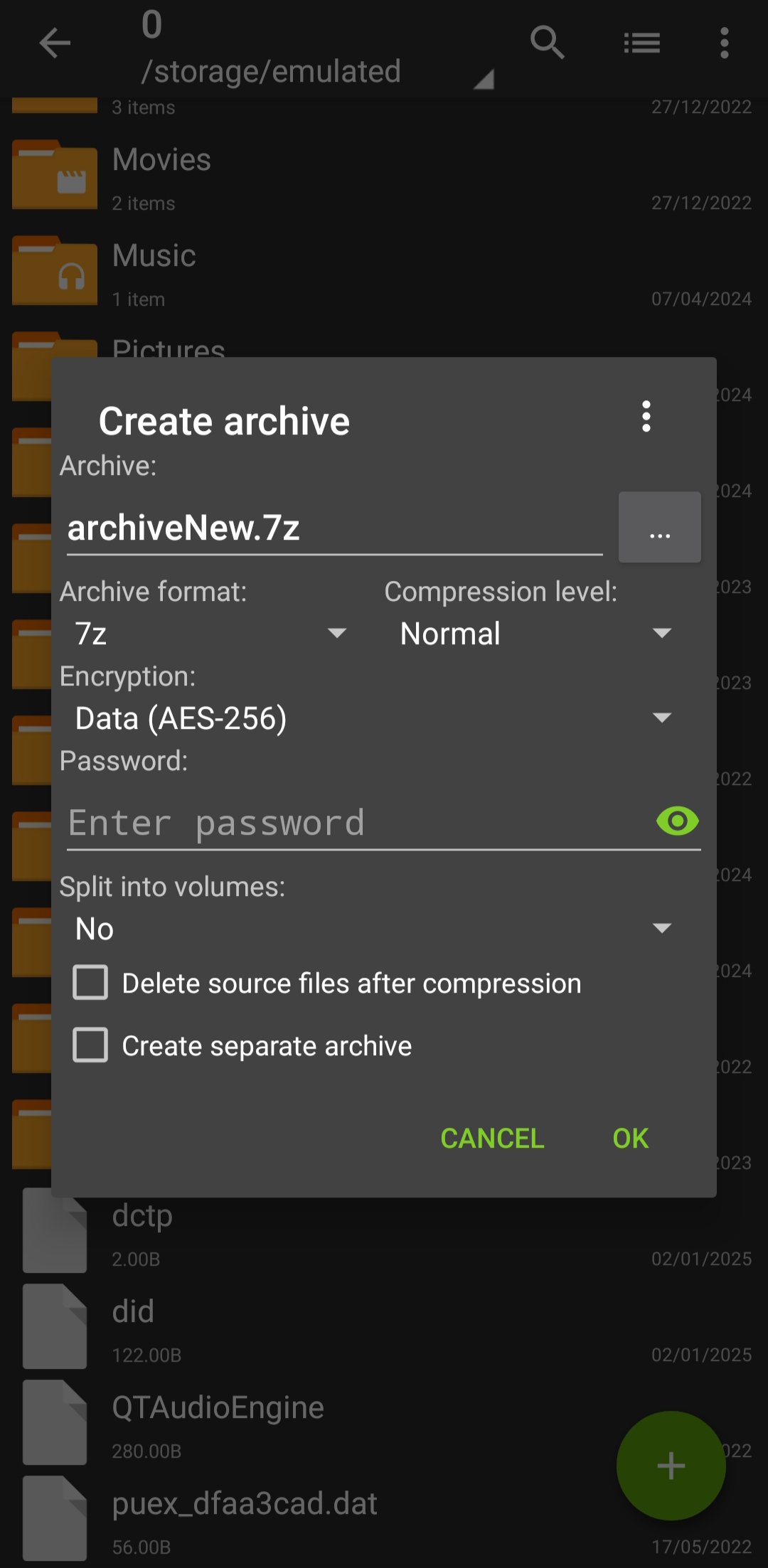ZArchiver 1.0.10 Screenshot 3