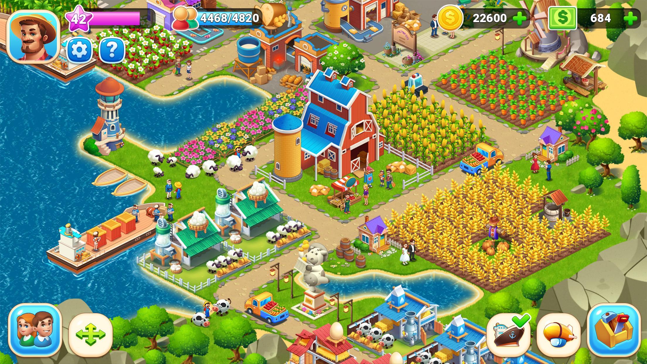 Farm City Farming & City Building 2.5.2 Screenshot 10
