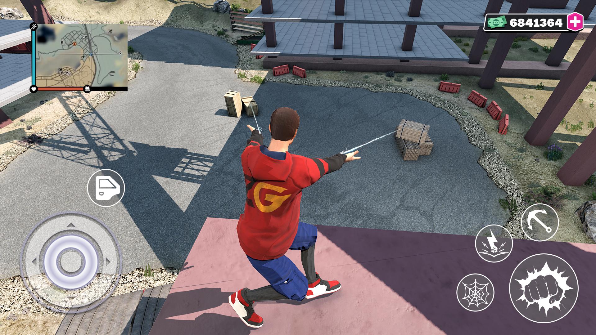 Flying Rope, Hero Master 3D 1.19 Screenshot 1