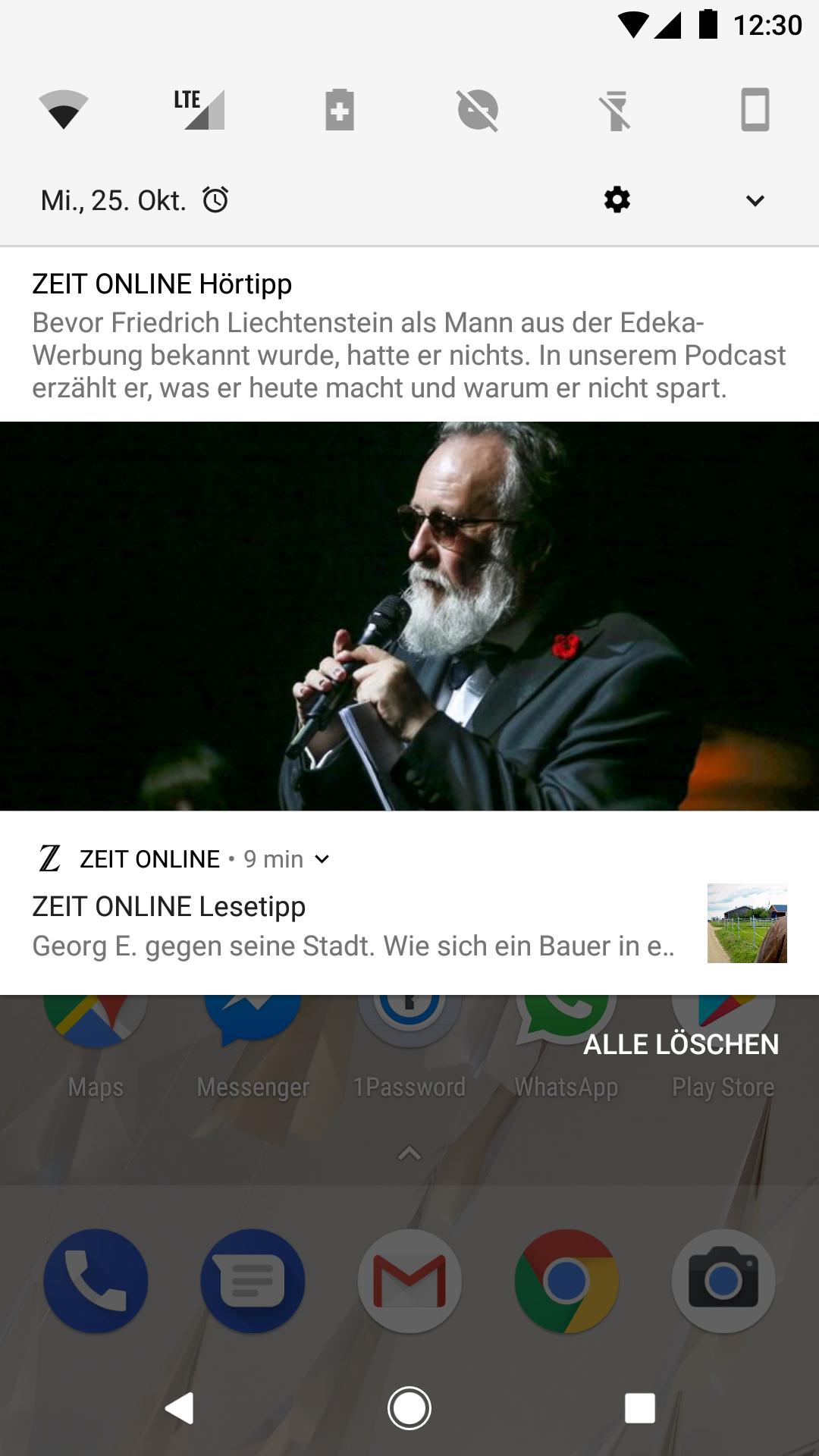 ZEIT ONLINE Nachrichten 1.9.6 Screenshot 4