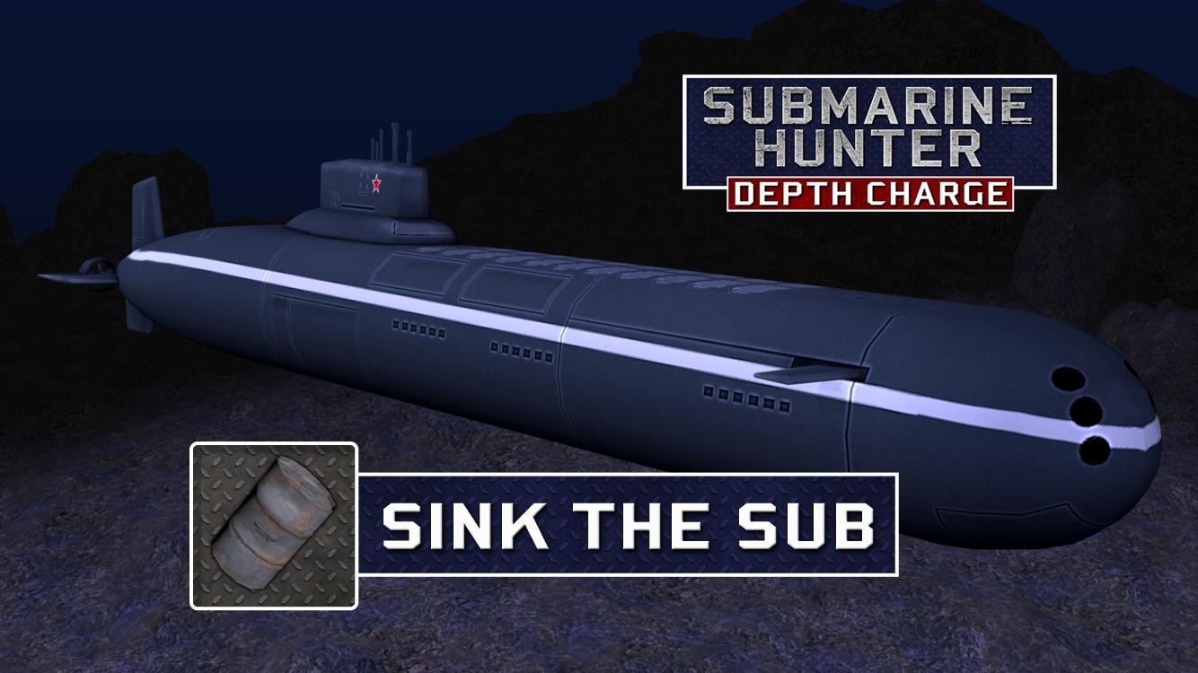 Submarine Hunter Depth Charge 1.0.7 Screenshot 1