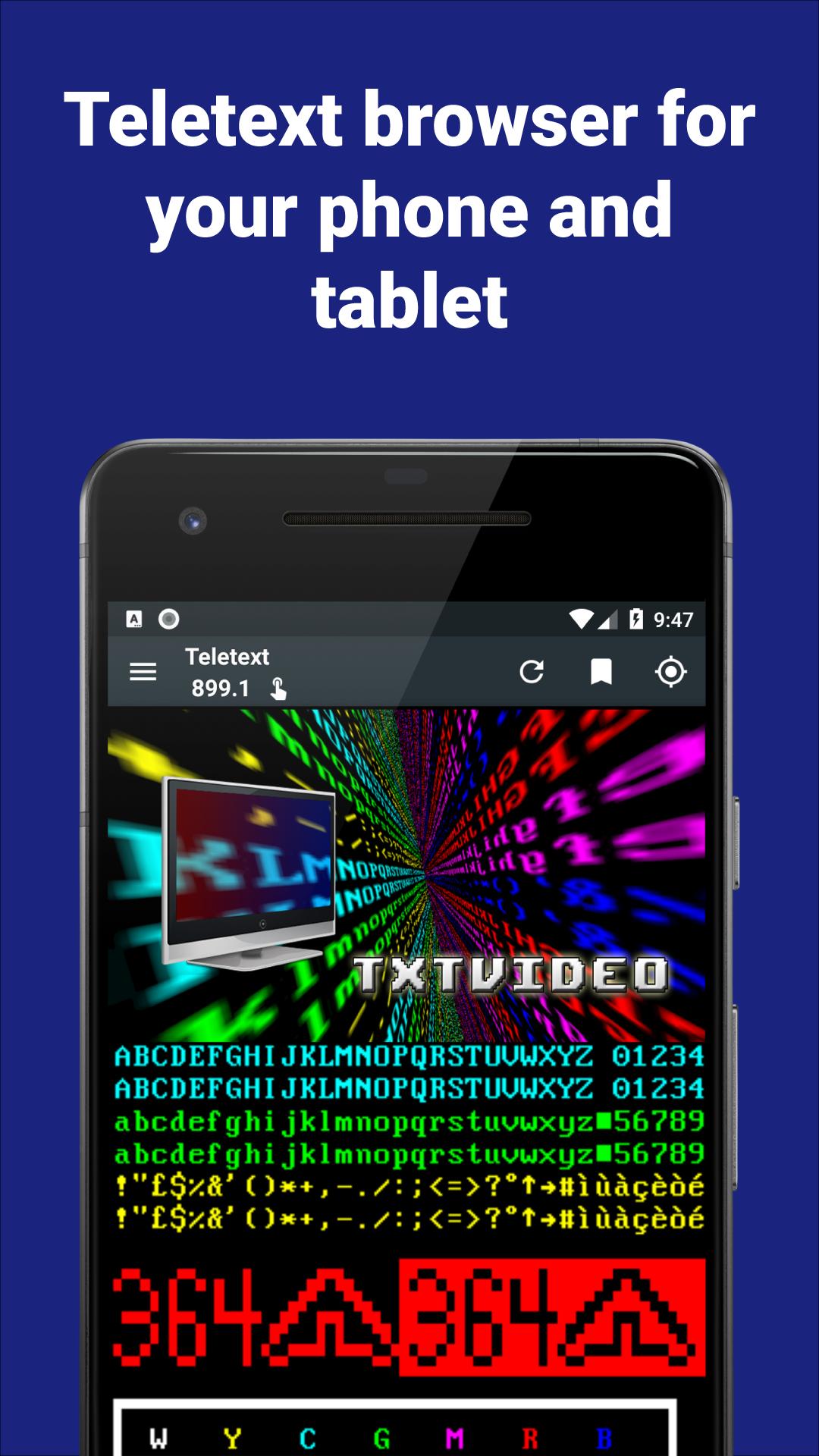 TxtVideo Teletext 9.3.1 Screenshot 1