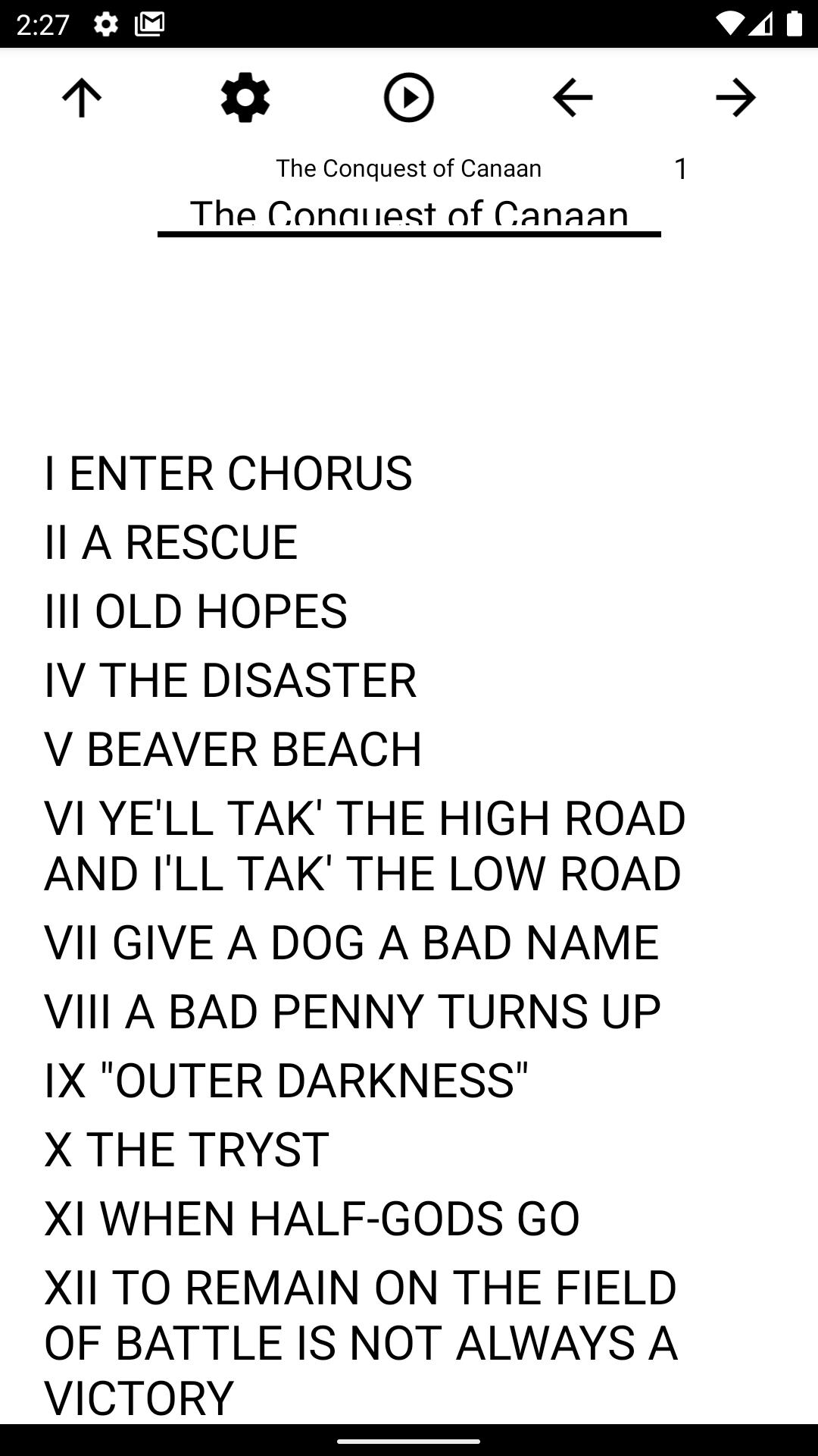 Book, The Conquest of Canaan 1.0.55 Screenshot 1