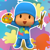 Pocoyo Colors: Free drawings, to color! app icon