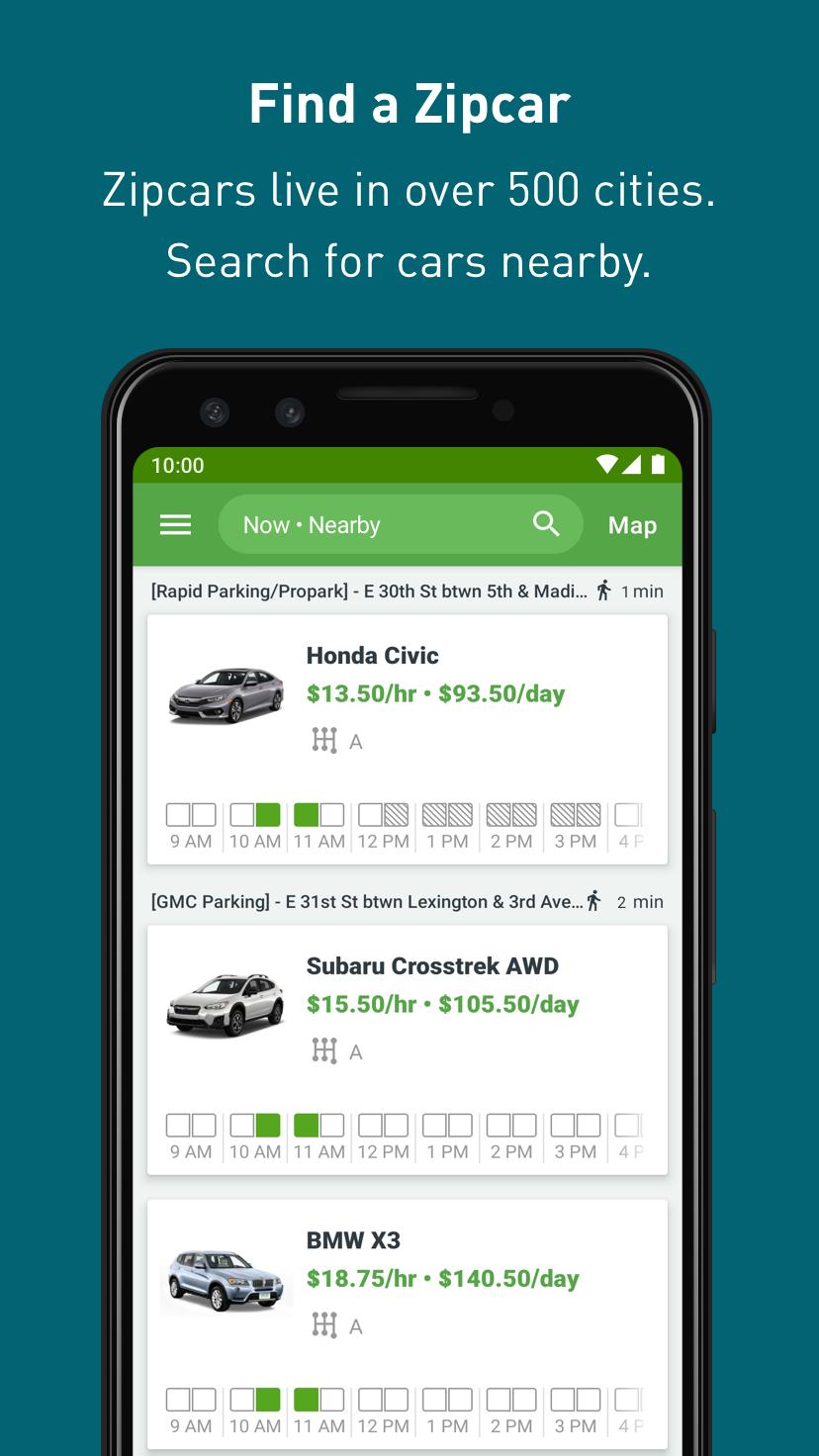Zipcar 5.44 Screenshot 3