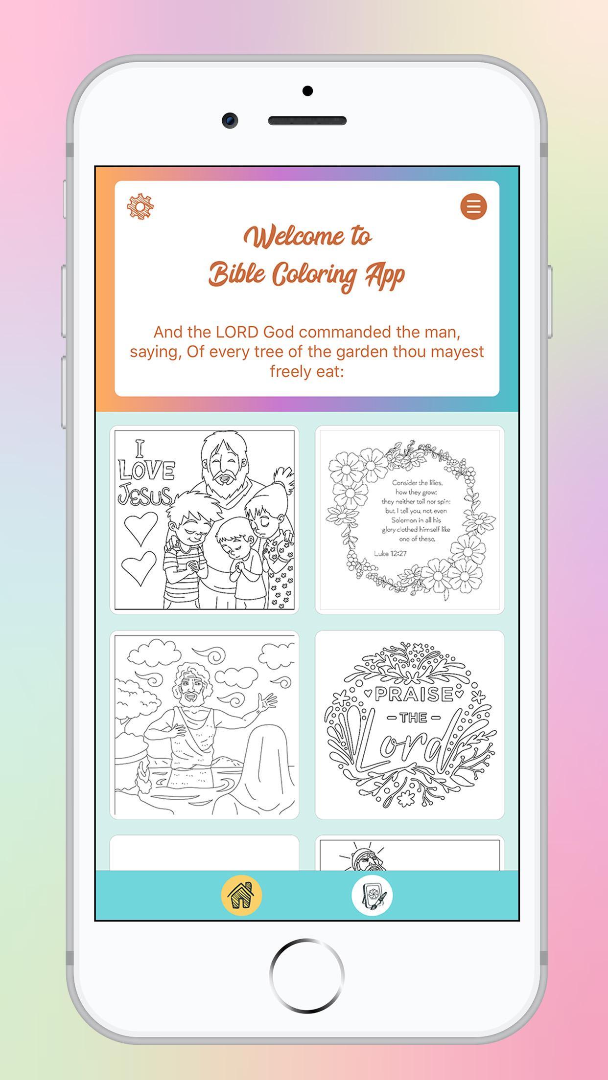 Bible Coloring - Bible Color by Number, Bible Game 17.0 Screenshot 3