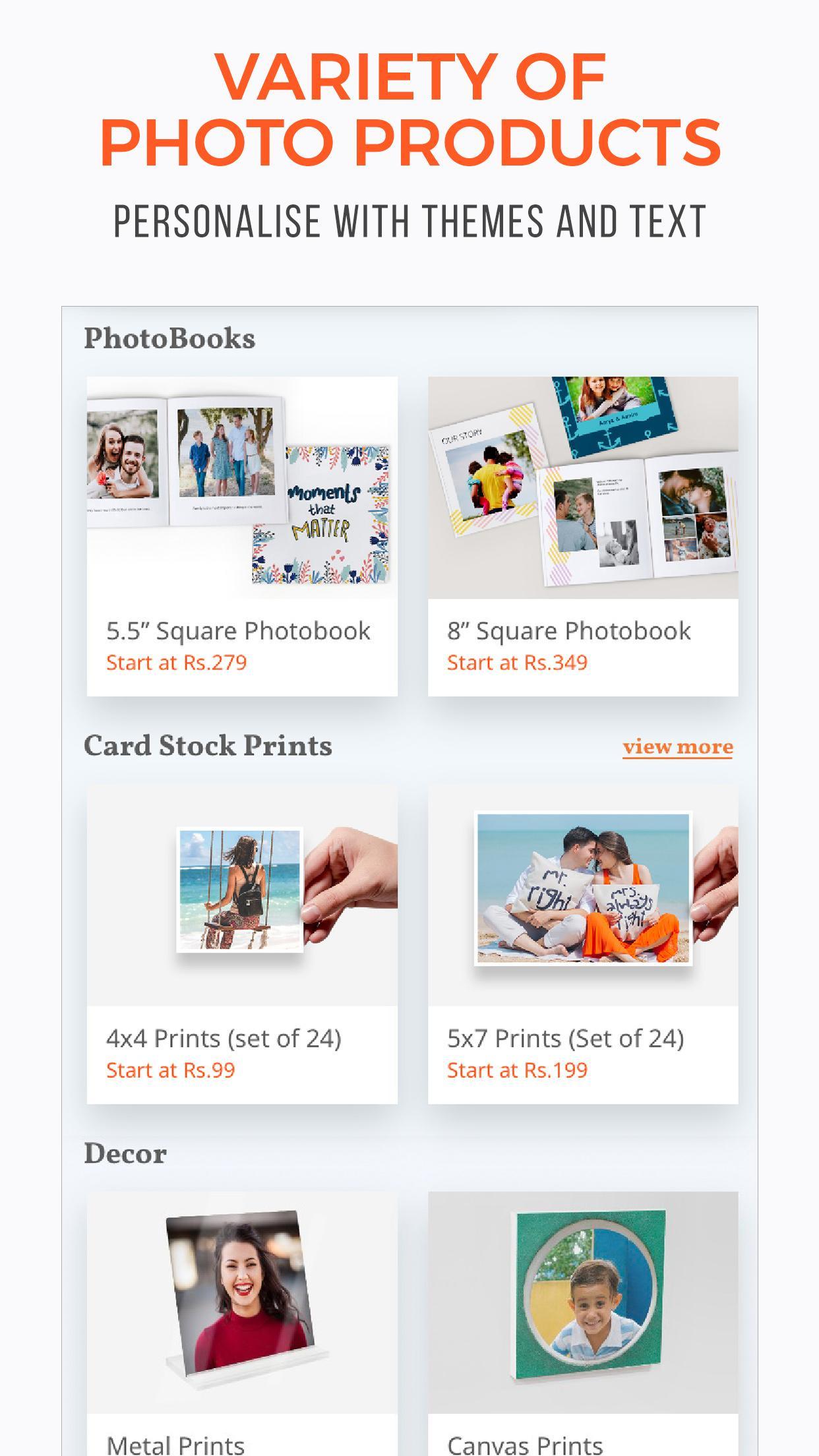 Zoomin Free Photo Prints, Photo Books and Gifts 14.3 Screenshot 3