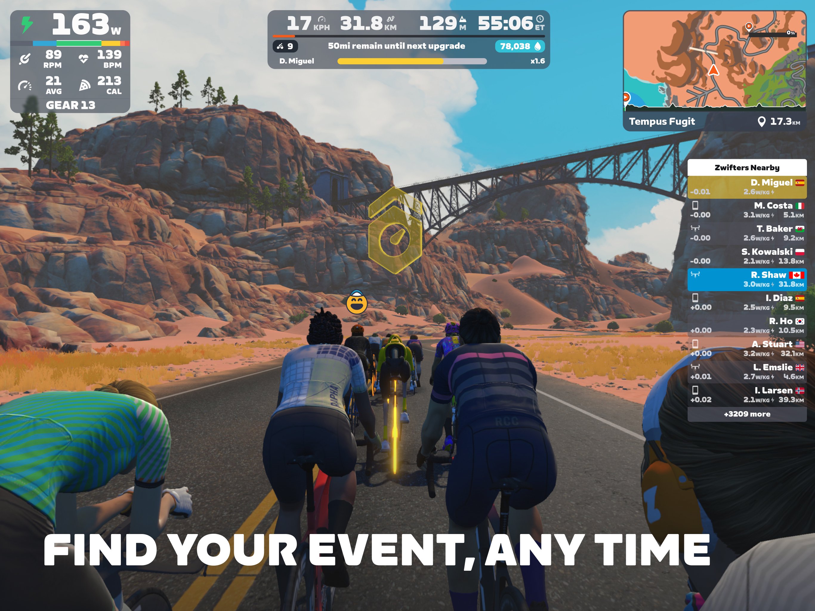 Zwift: Indoor Cycling Fitness 1.119.0 (164079) Screenshot 11
