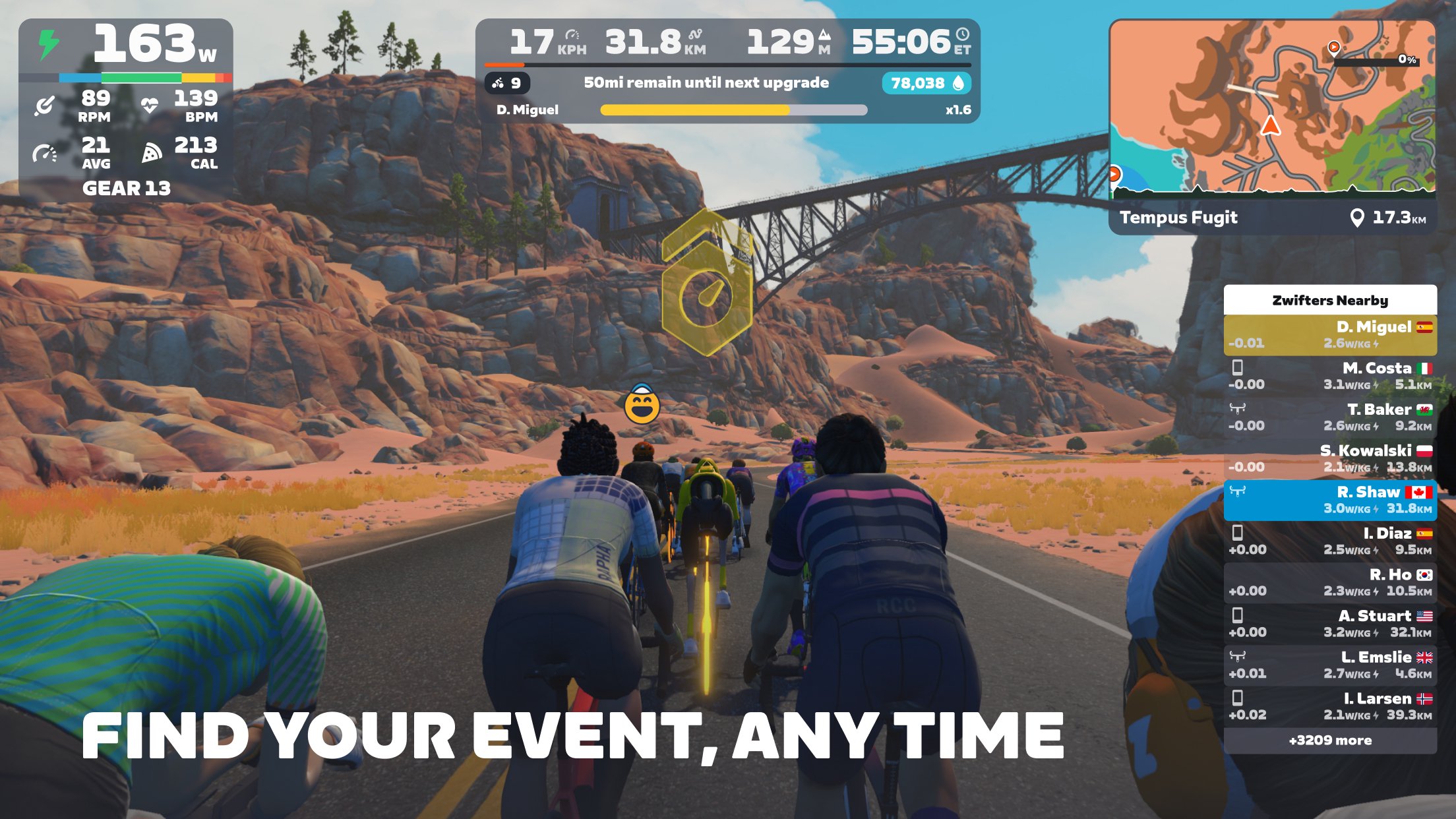 Zwift: Indoor Cycling Fitness 1.119.0 (164079) Screenshot 5