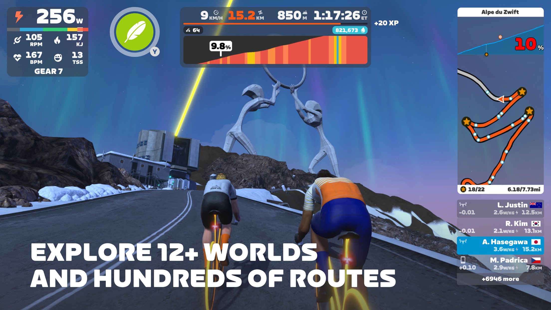 Zwift: Indoor Cycling Fitness 1.119.0 (164079) Screenshot 6