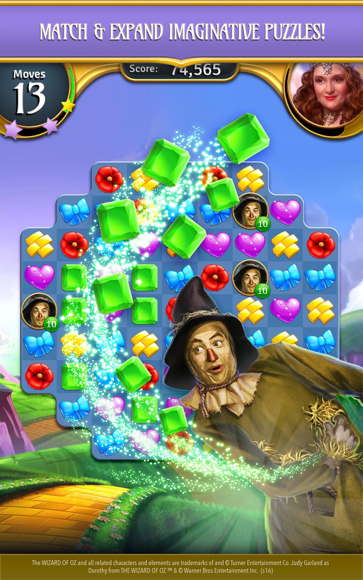 The Wizard of Oz Magic Match 3 Puzzles & Games 1.0.4609 Screenshot 14