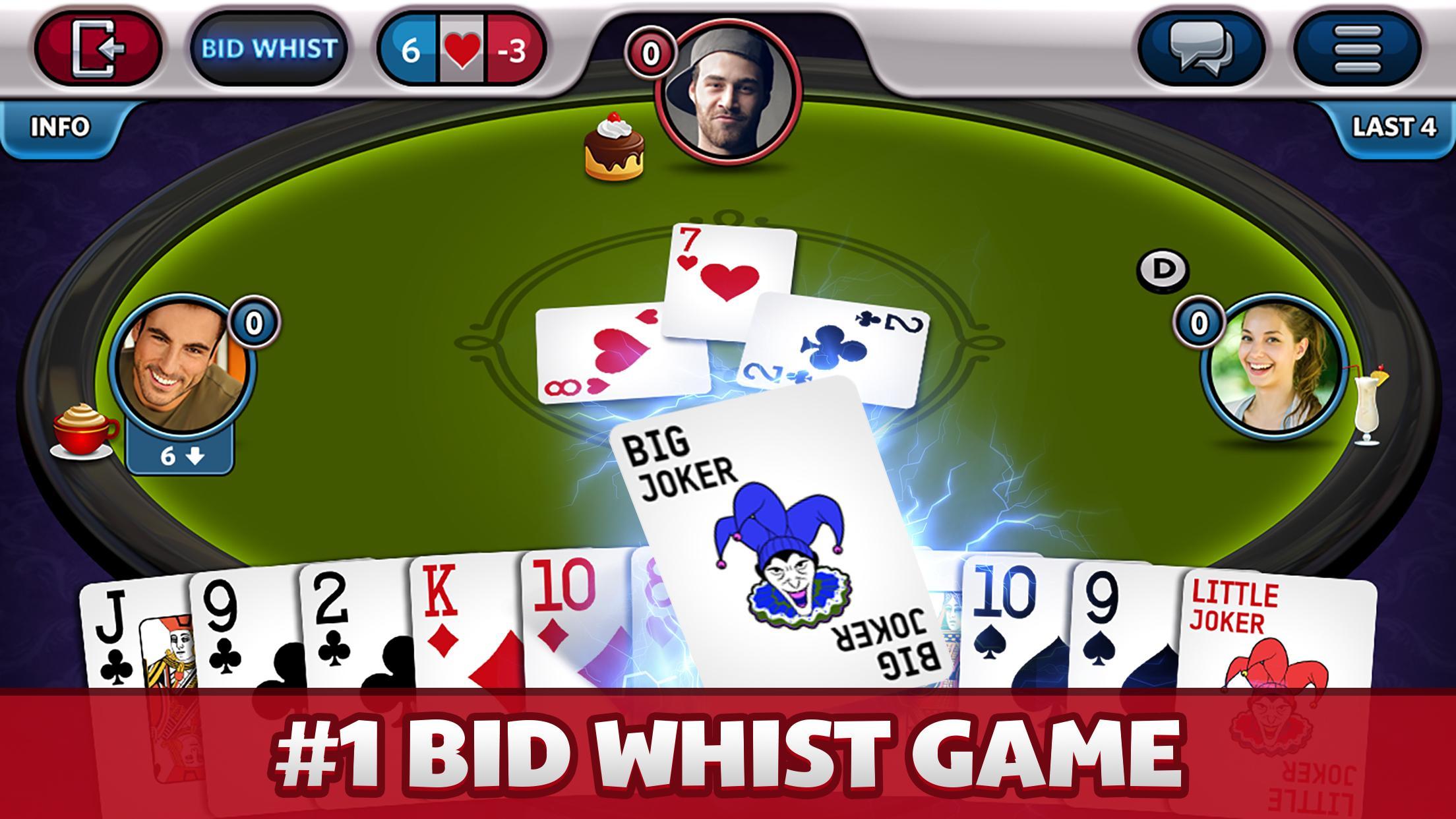 Bid Whist Plus 3.8.7 Screenshot 1