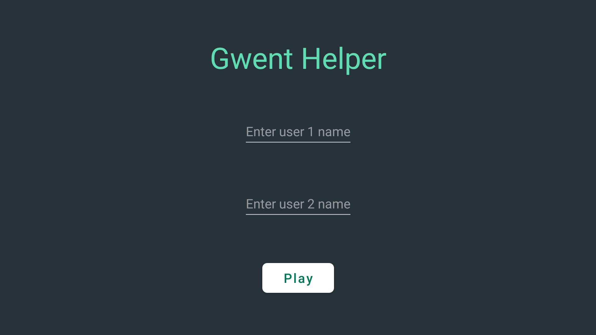 Gwent Helper 1.3 Screenshot 1