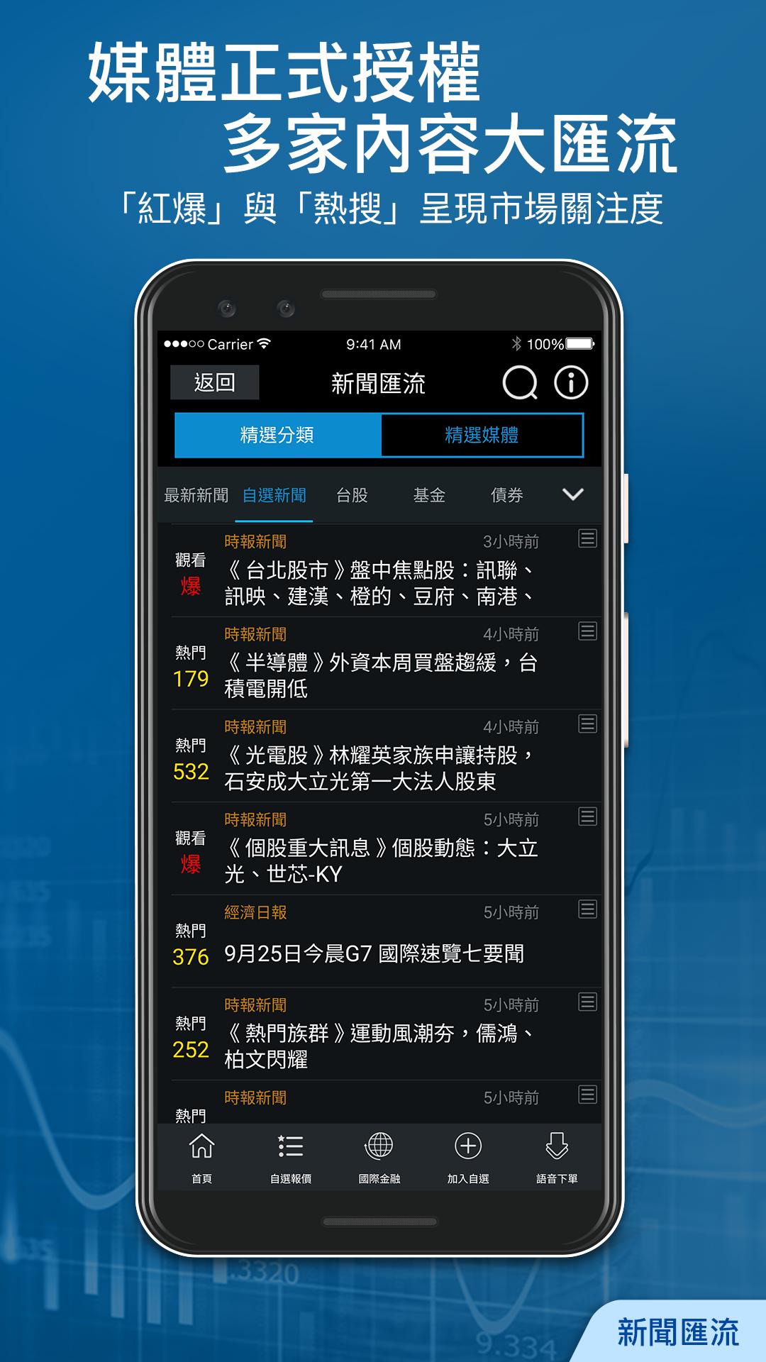 三竹股市－免費行動股市即時報價、全台百萬用戶使用 8.29.3.169.RDX4.9 Screenshot 7