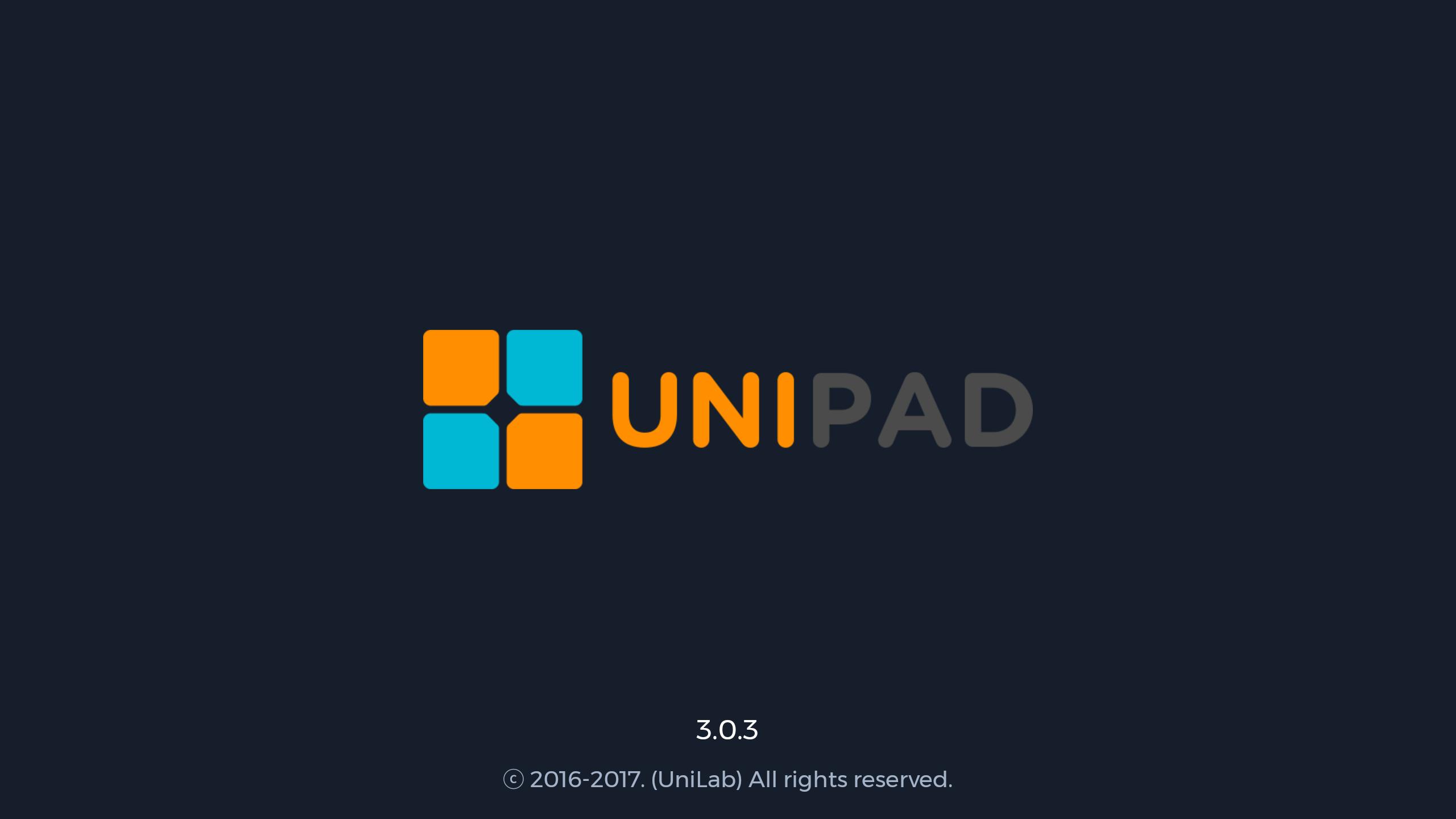 UniPad 3.5.0 Screenshot 1